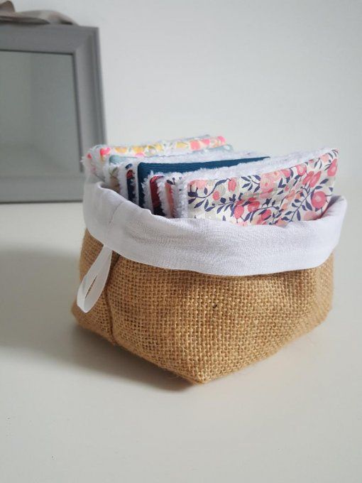 petit panier pour lingettes