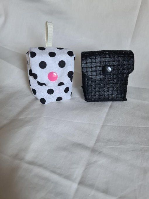 mini pochette pour air pods - sur commande
