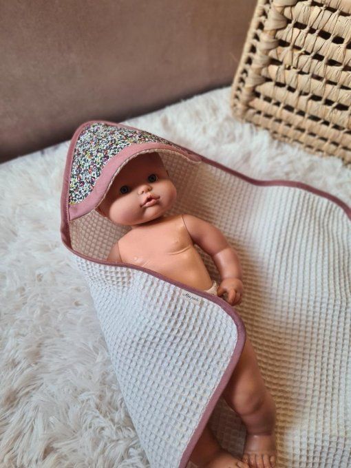 Cape de bain pour poupée - sur commande 