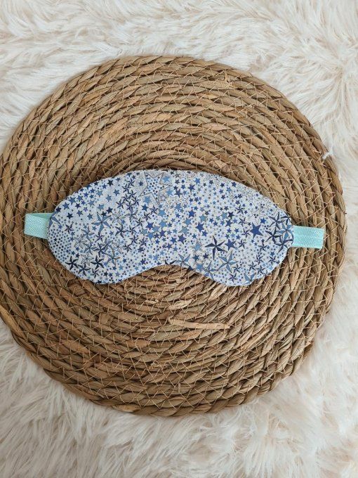 masque de nuit adulte Liberty adelajda bleu