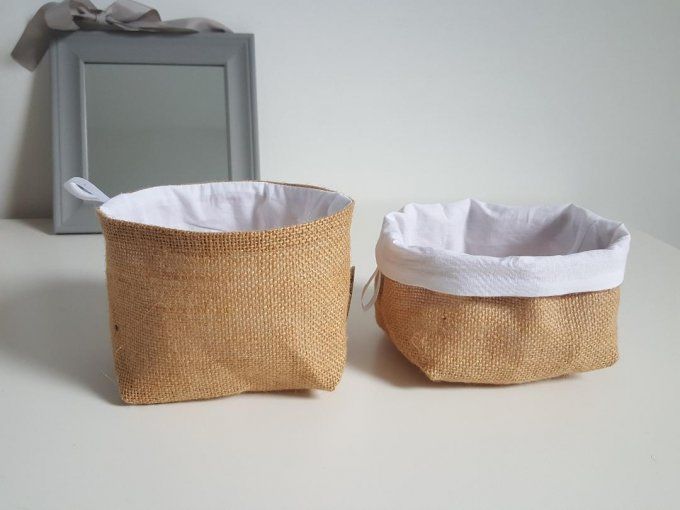 petit panier pour lingettes