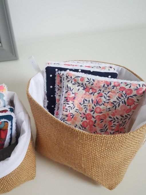 petit panier pour lingettes