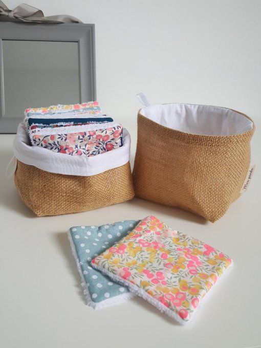 petit panier pour lingettes