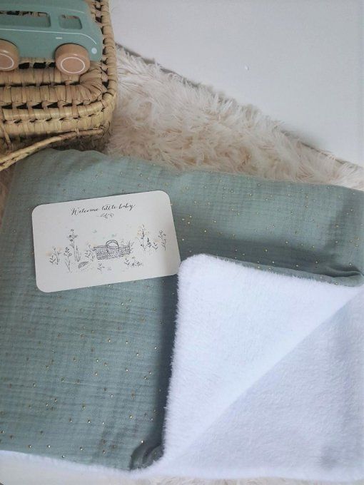 Couverture bébé sur commande