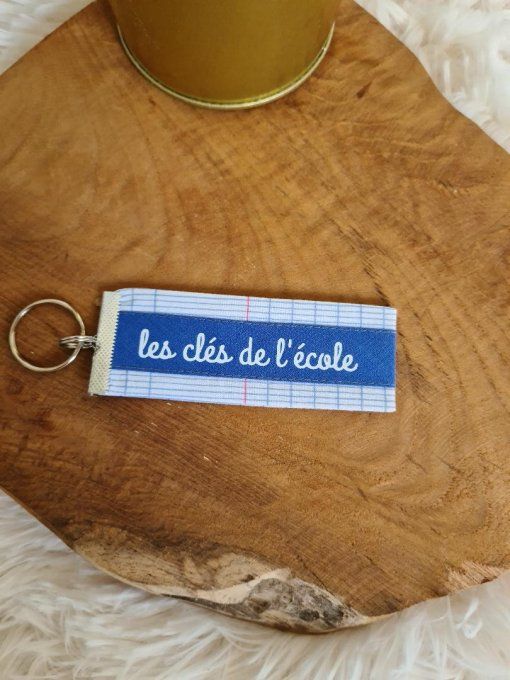 Porte clés collection fin d'année scolaire