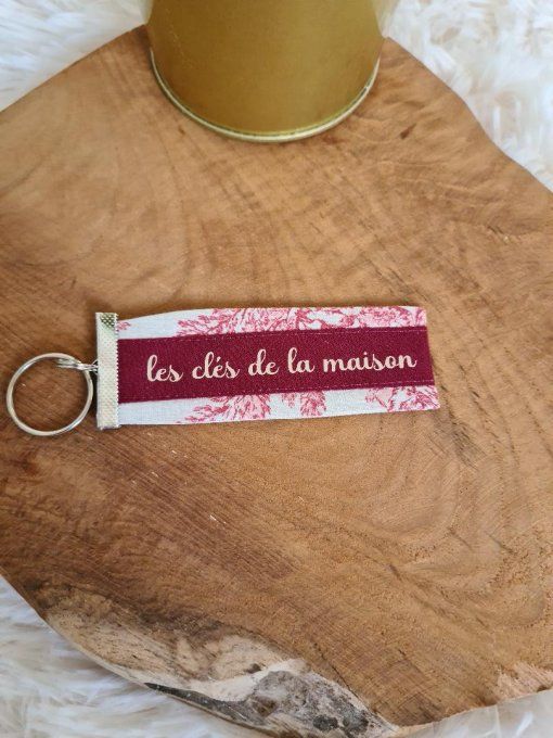 Porte clés collection maison