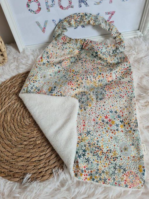 serviette de table à encolure élastique - verso éponge