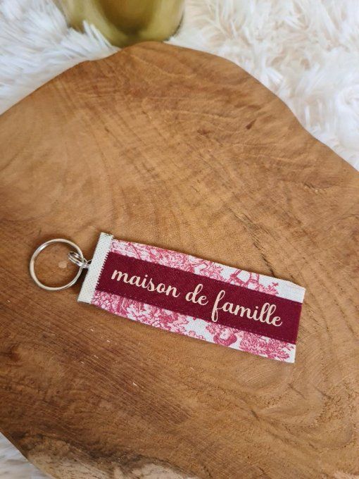 Porte clés collection maison
