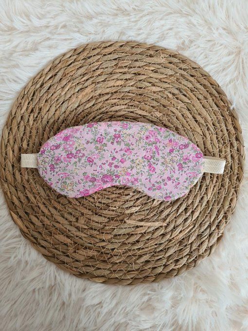 masque de nuit adulte Liberty Tatum rose
