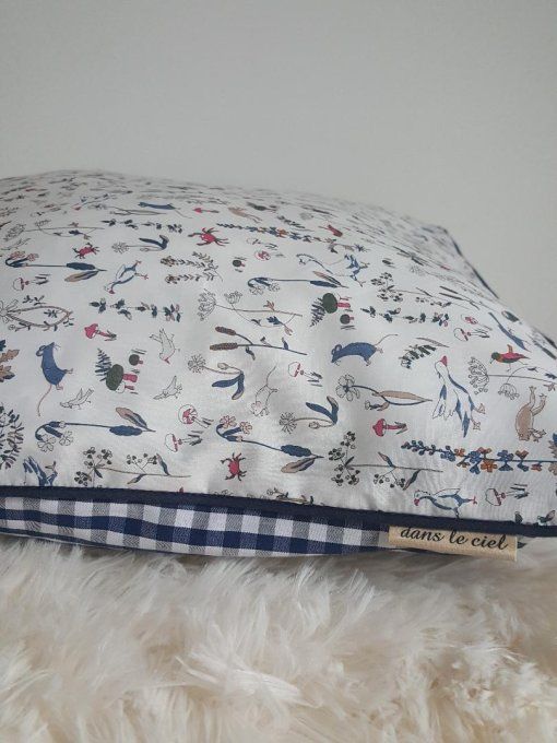 housse de coussin (avec ou sans coussin)